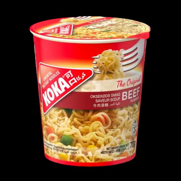 Koka Beef Cup Noodles, 70g