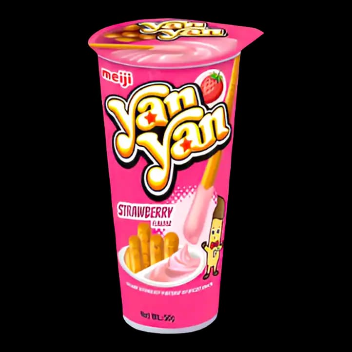 Yan Chocolate Dip Strawberry, 50g