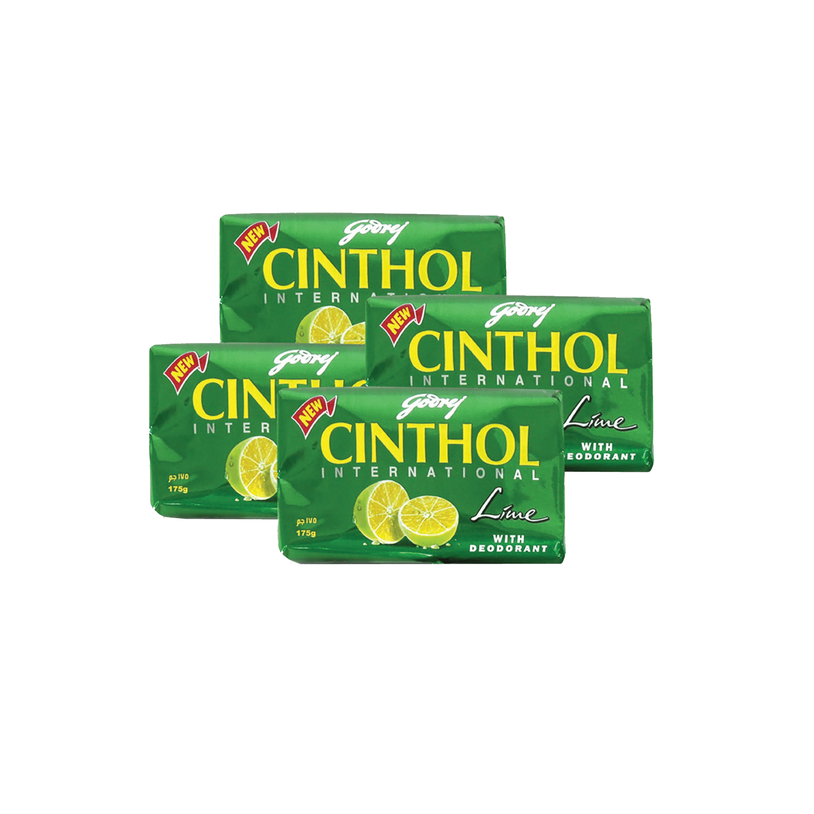 Godrej Cinthol Lemon Soap 4 x 175 g