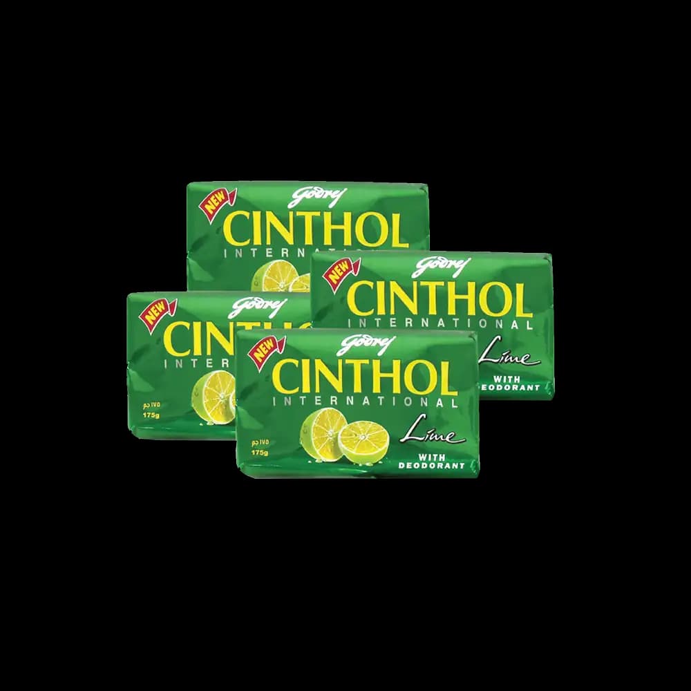 Godrej Cinthol Lemon Soap 4 x, 175g