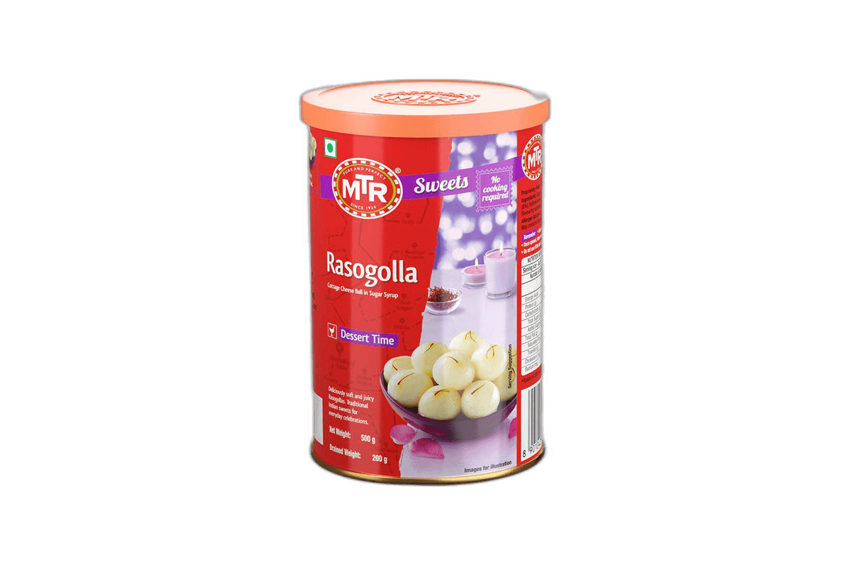 Mtr Rasagolla Tin 500 g