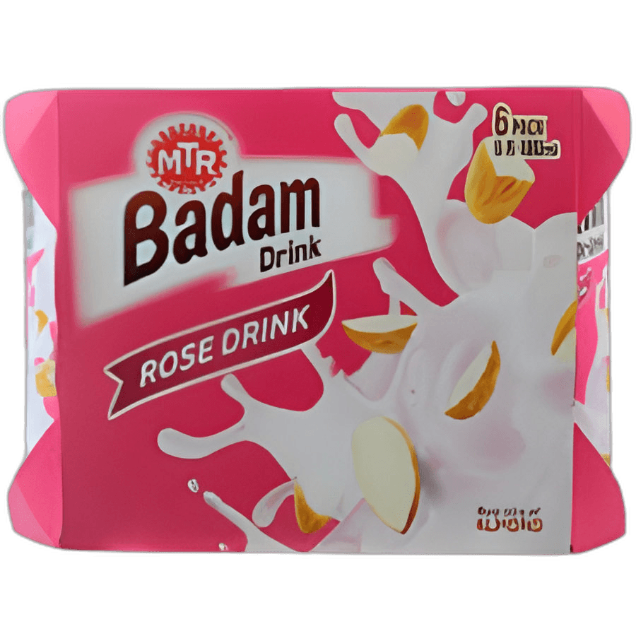 Mtr Badam Rose Drink 6 x 180 ml