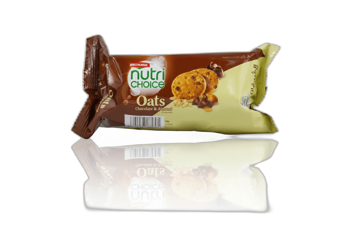 Britannia NC Oats Cookies Chocolate & Almond 75 g
