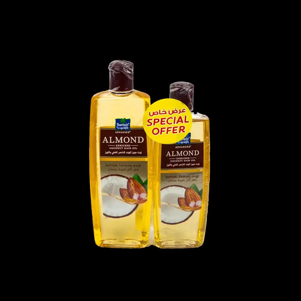 Parachute Advansed Almond Coconut HO, 300ml + 200ml