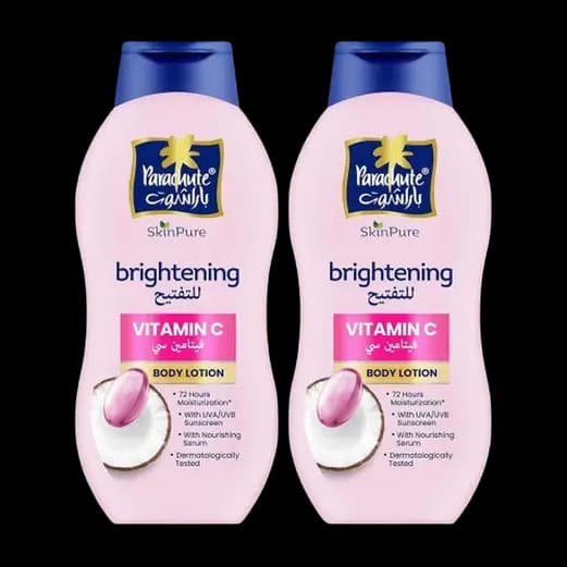 Parachute Body Lotion Vitamin C 400 ml x 2