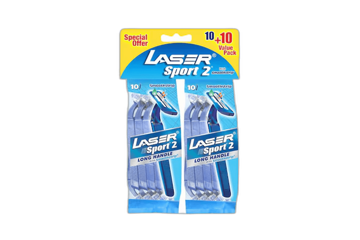 Laser Sport 2 Long Handle 20 Pack with Lubra