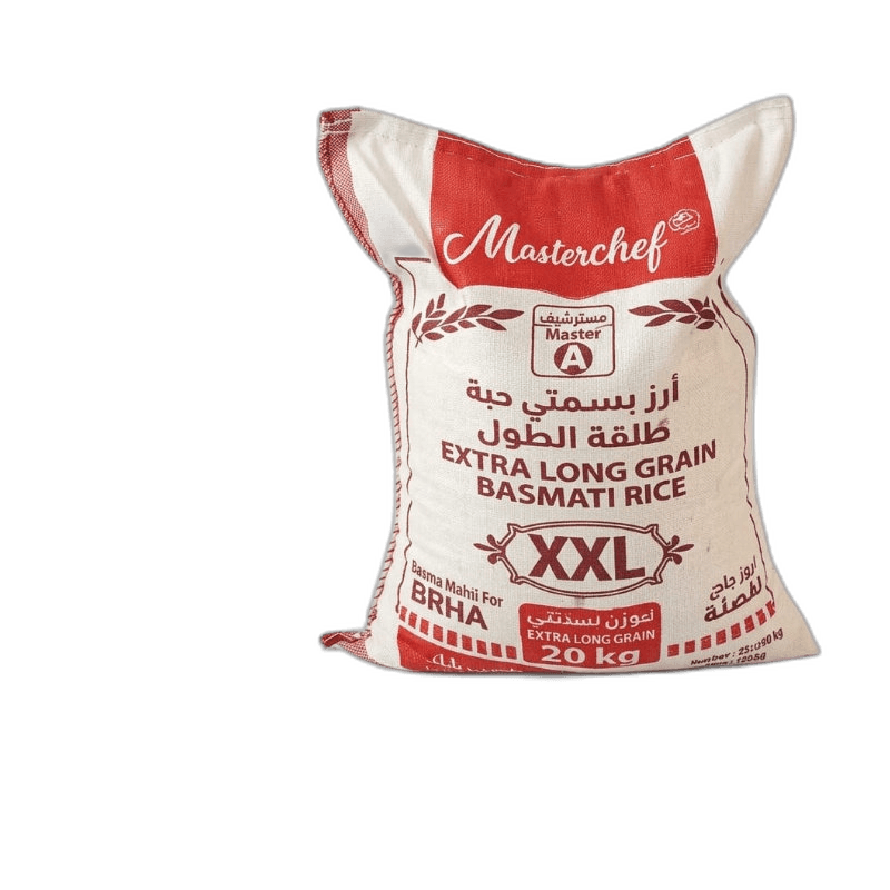 Master Chef XXL Long Grain Basmati Rice, 20kg
