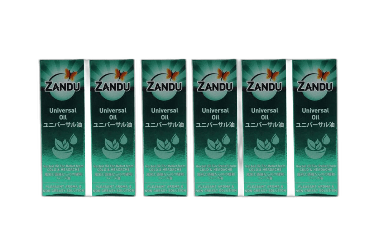 Zandu Medicated Universal Oil 6 x 3 ml