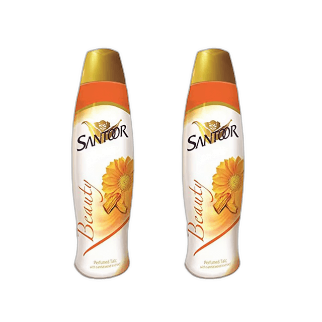 Santoor Beauty Talc 2 x, 400g