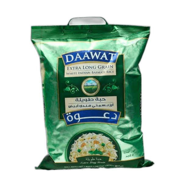 Daawat Extra Long Indian Basmathi Rice 5 kg