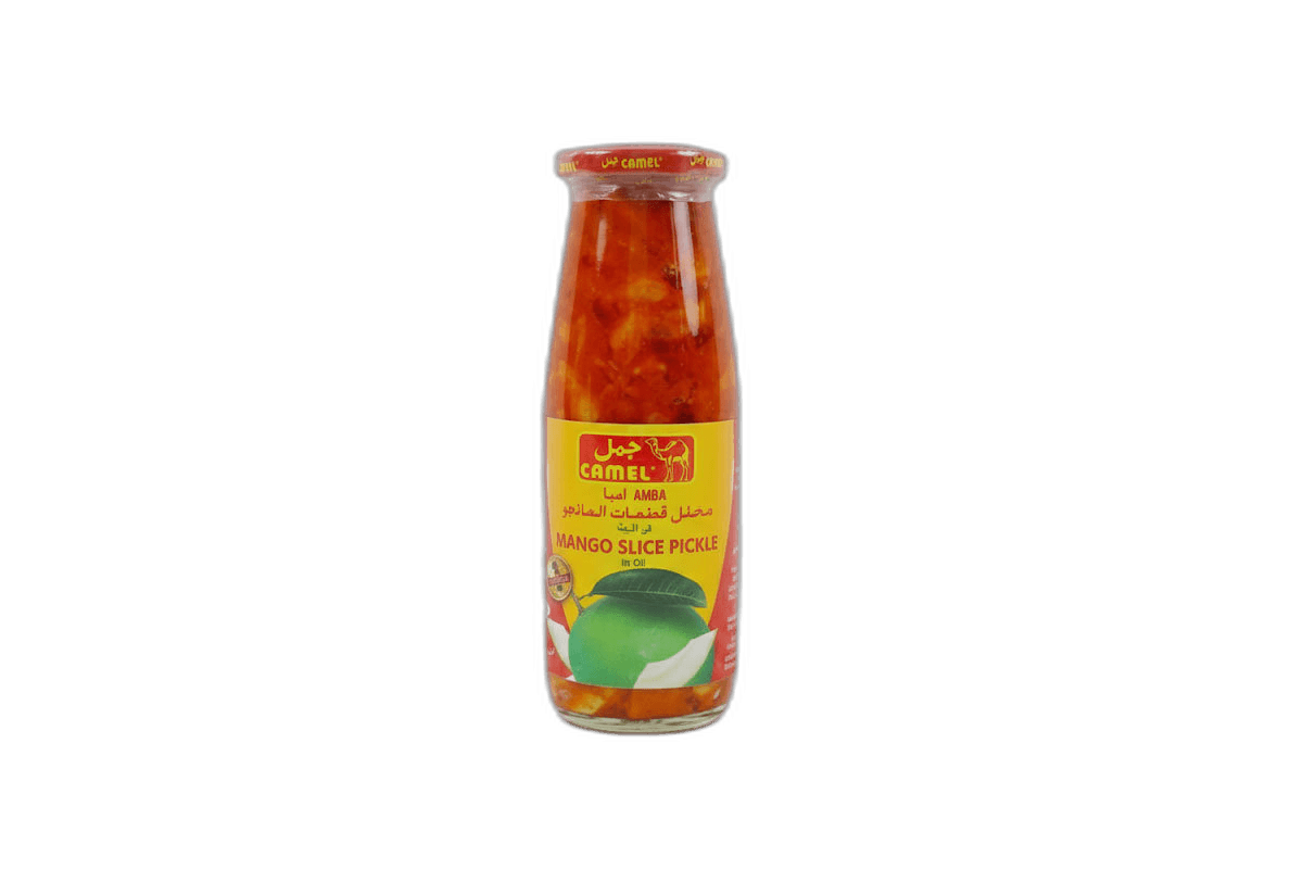Camel Mango Slice Pickle in Oil 450 g