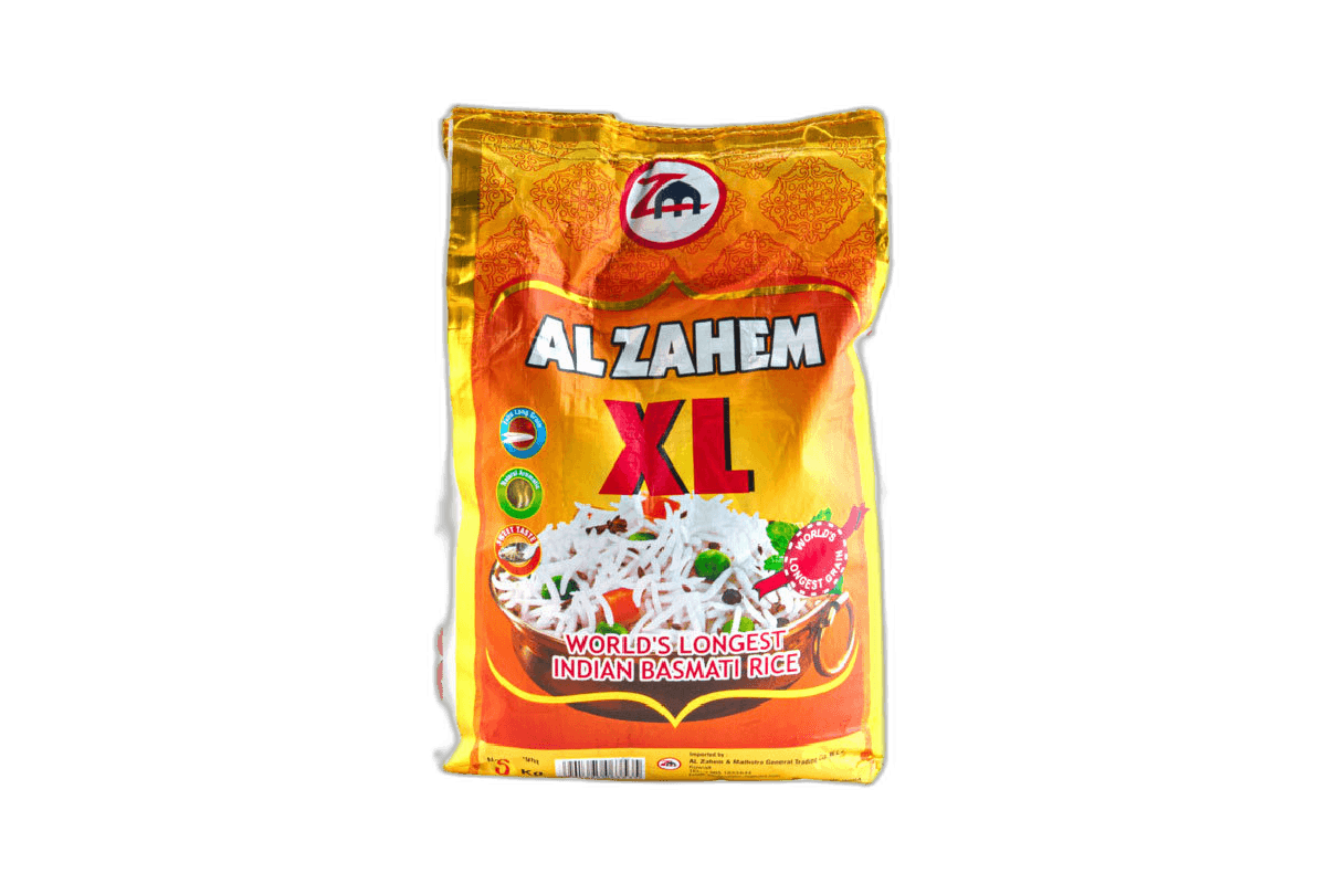 Al Zahem Basmati Rice XL, 5kg