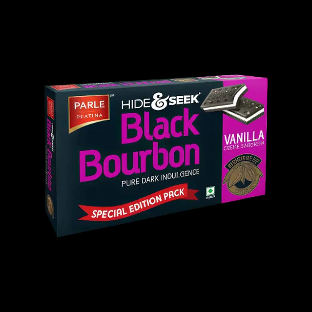 Parle Hide & Seek Black Bourbon Vanilla 600 g