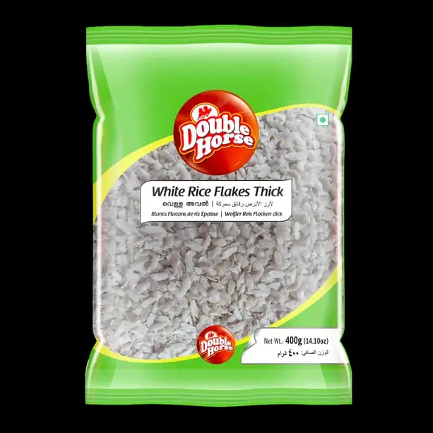Double Horse White Aval Thick, 400g
