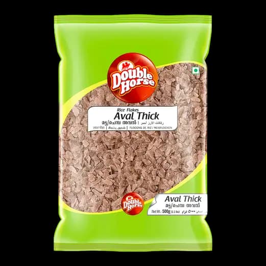 Double Horse Aval Thick Red, 500g