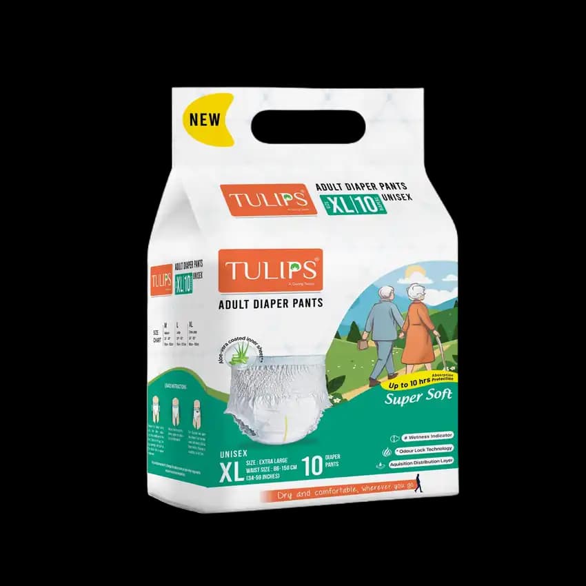 Tulips Adult Diaper Pants (XL)