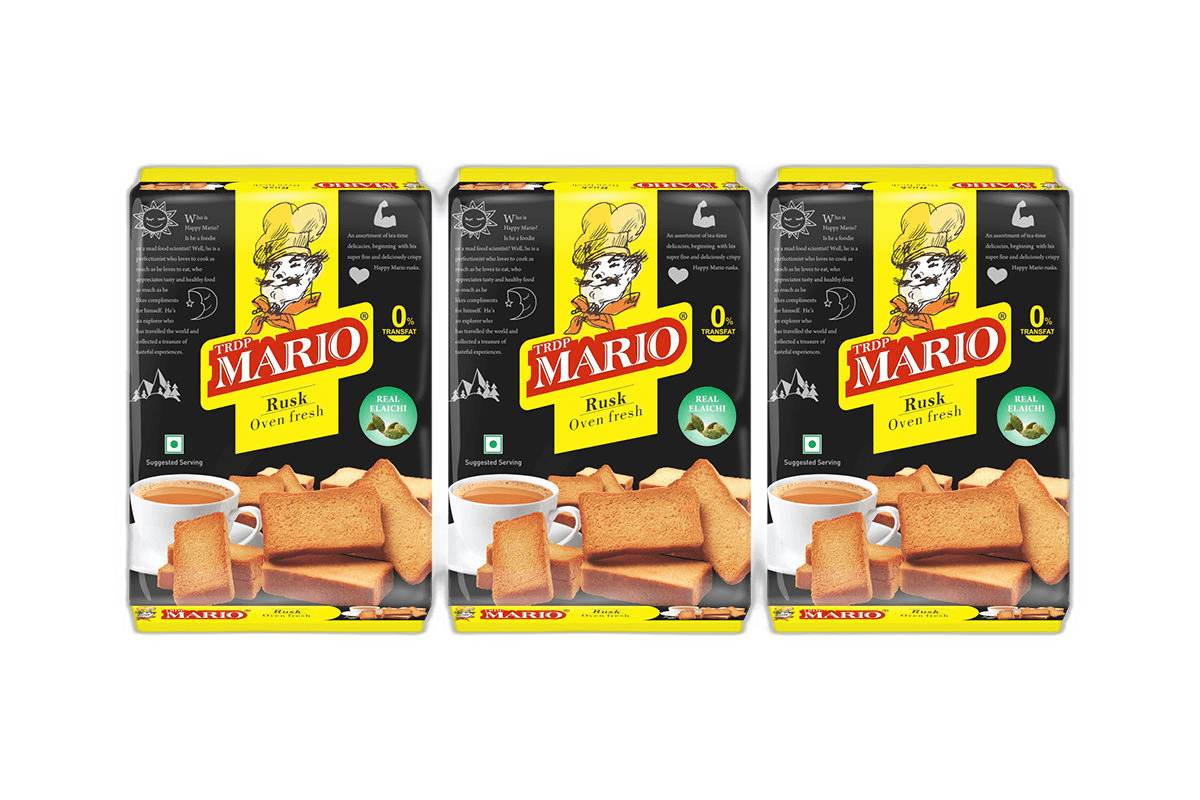 Mario Cardamom Rusk 3 x 300 g