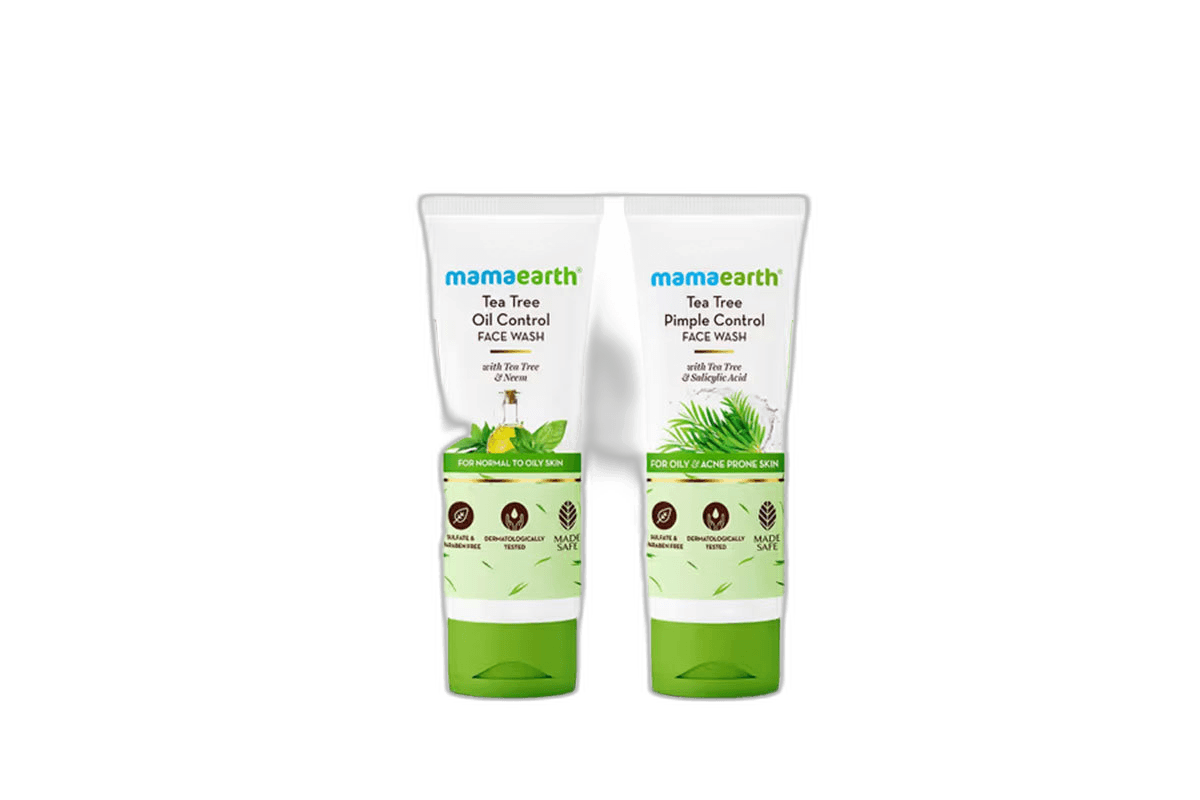 Mamaearth Tea Tree FW Acne & Pimples 2 x, 100ml