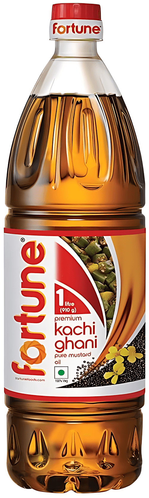 Fortune Pure Mustard Oil (Kachi Ghani), 1L
