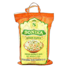 Sonika Basmati Rice Indian, 5kg