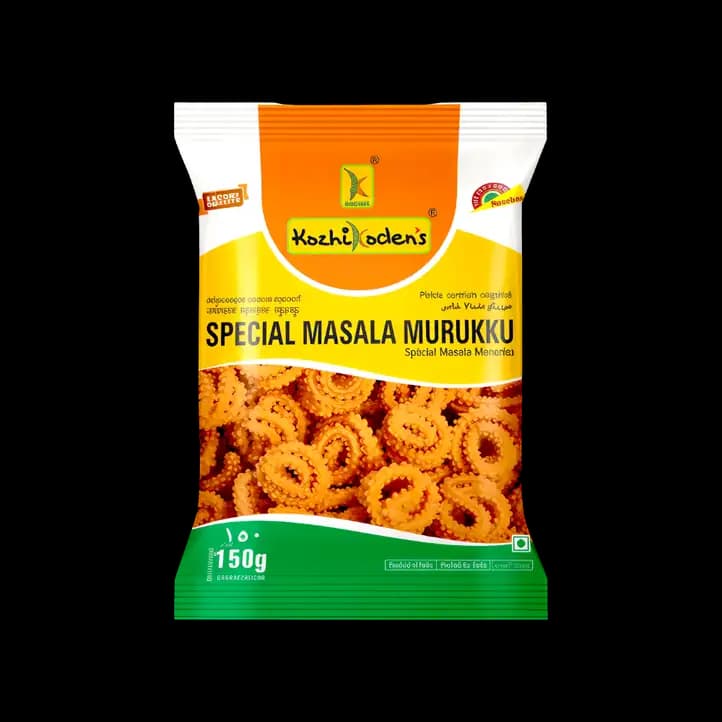 Kozhikodens Baby Murukku Spicy, 150g