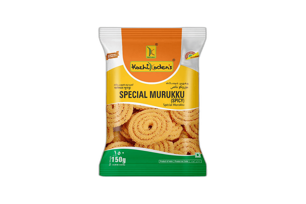 Kozhikodens Murukku Spicy 150 g
