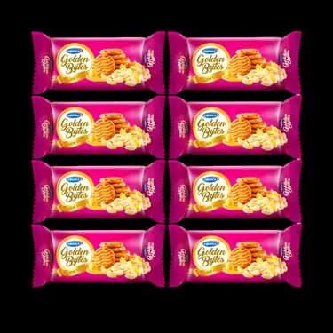 Cremica Golden Bytes Cashew 5 x, 76g 3free