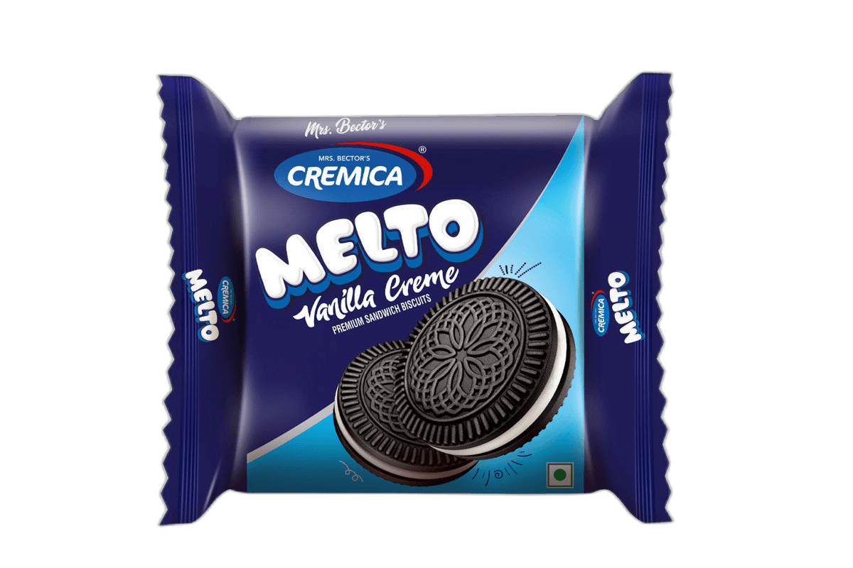 Cremica Melto Vanilla Cream Biscut 12 x 36.7 g
