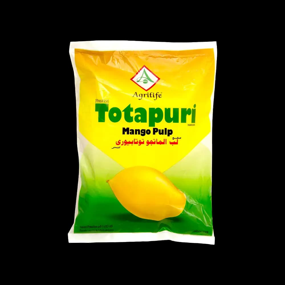 Agrilife Frozen Totapuri Mango Pulp, 1kg