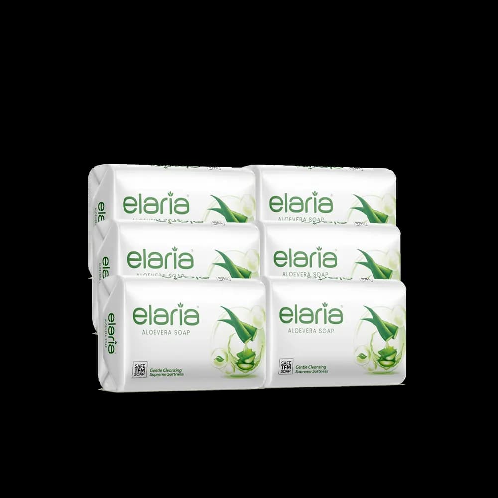 Elaria Aloevera Soap 6 x, 125g