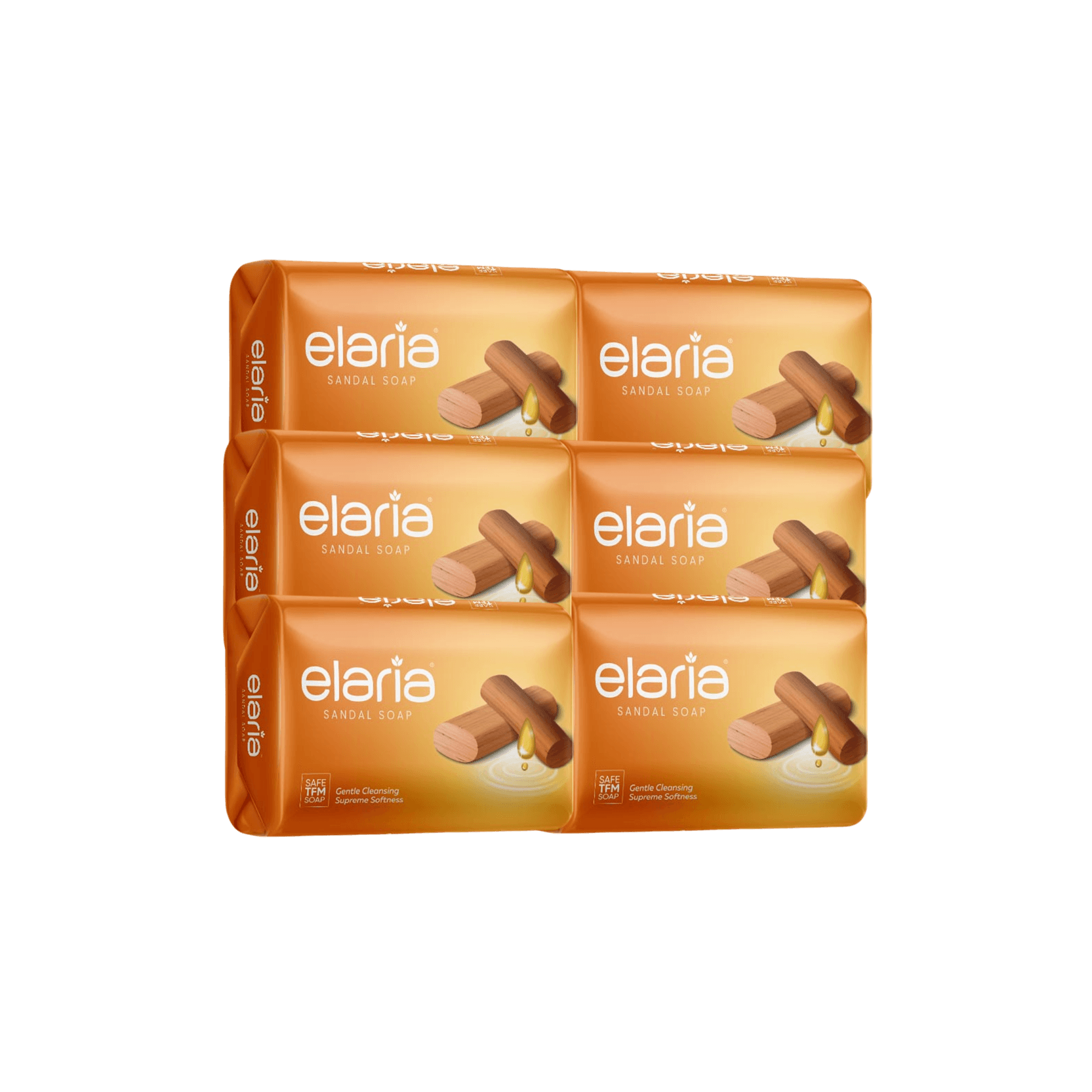 Elaria Sandal Soap 6 x, 125g