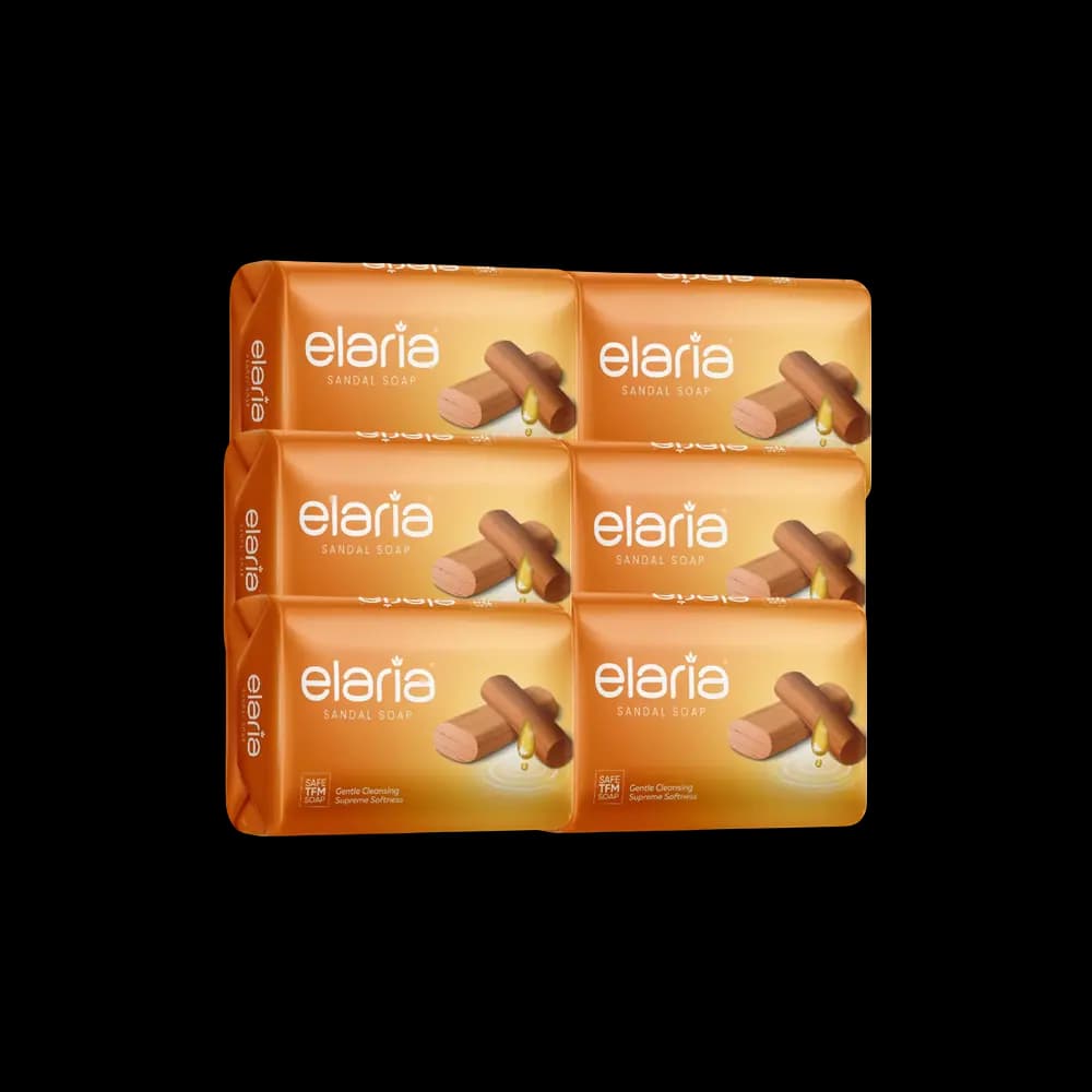 Elaria Sandal Soap 6 x, 125g