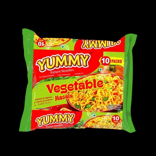 Yummy Noodles Vegetable Masala 10 Pack X, 60g