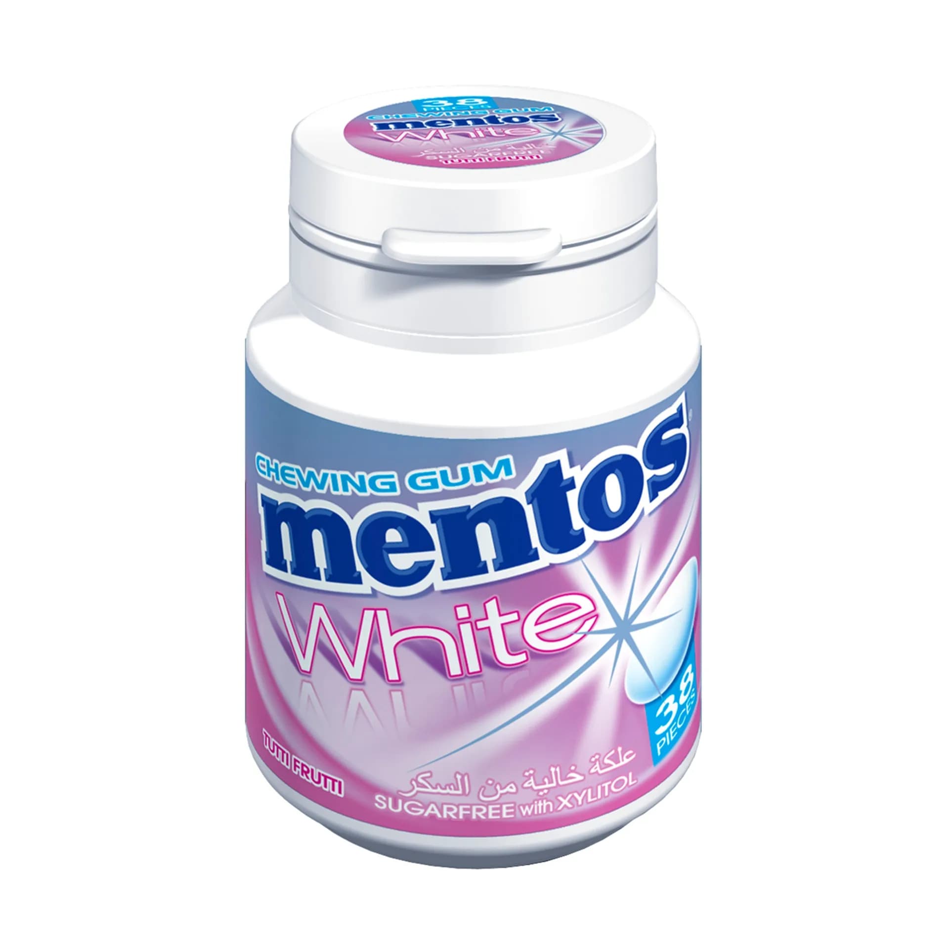 Mentos Tutti Fruity White Gum 54 g