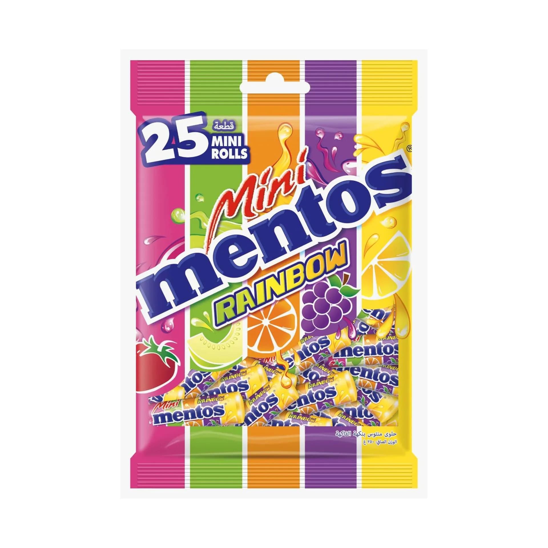 Mini Mentos Bags Chewing Gum 250 g