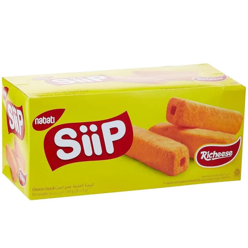 Nabati Siip Cheese Snack 20 x 5 g