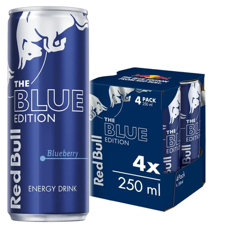 Red Bull Energy Drink Blueberry 4 x 250 ml