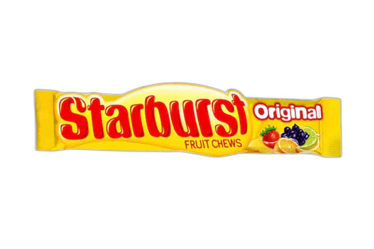 Wrigleys Starburst Fruit Chews, 45g