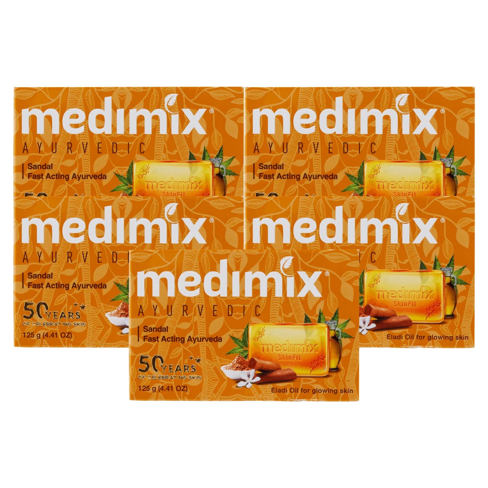 Medimix Sandal Soap 5 x 125 g