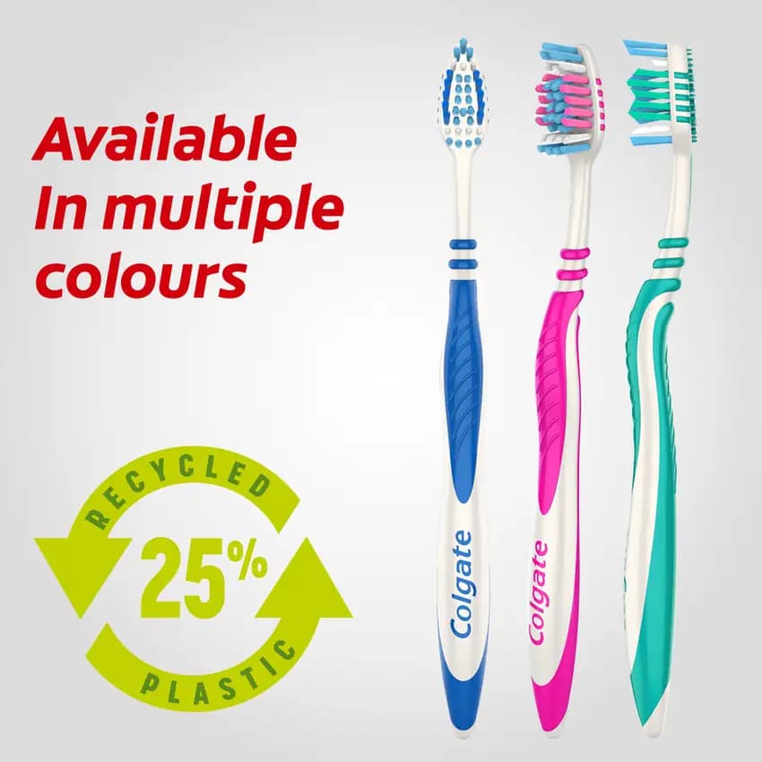 Colgate Toothbrush M Zigzag 6 Pack