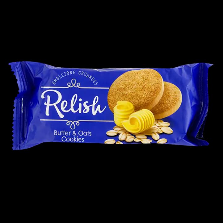 Nabil Relish Butter & Oat Cookies, 42g