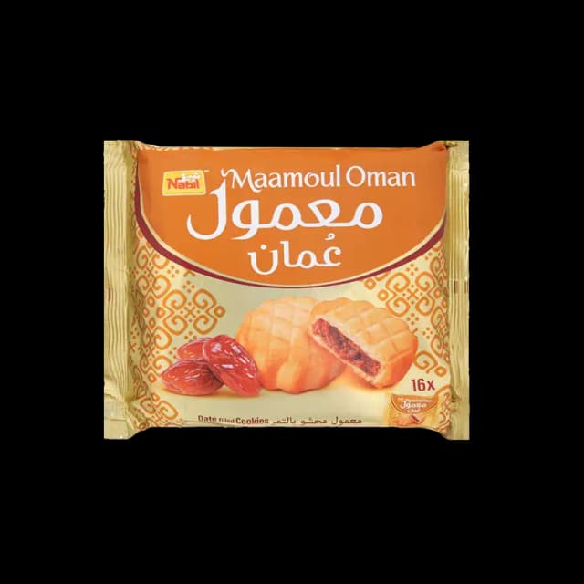 Nabil Maamoul Date Filled Cookies 16 x, 20g