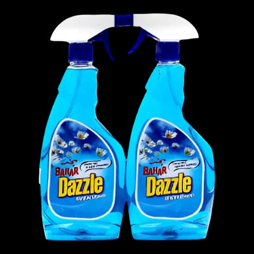 Bahar Dazzle Window Glass Cleaner 2 x 650ml