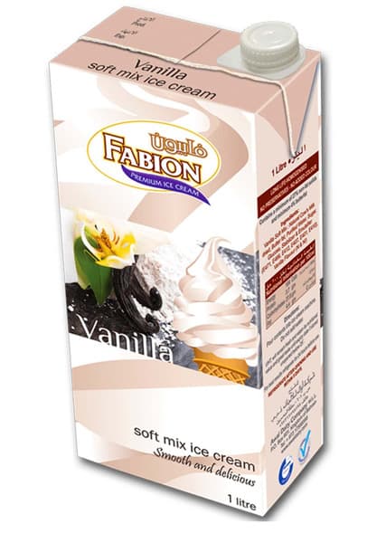 Fabion Vanilla Ice Cream 1 L