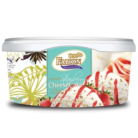 Fabion 1 L Strawberry Cheese Cake Ice Cream 1 L