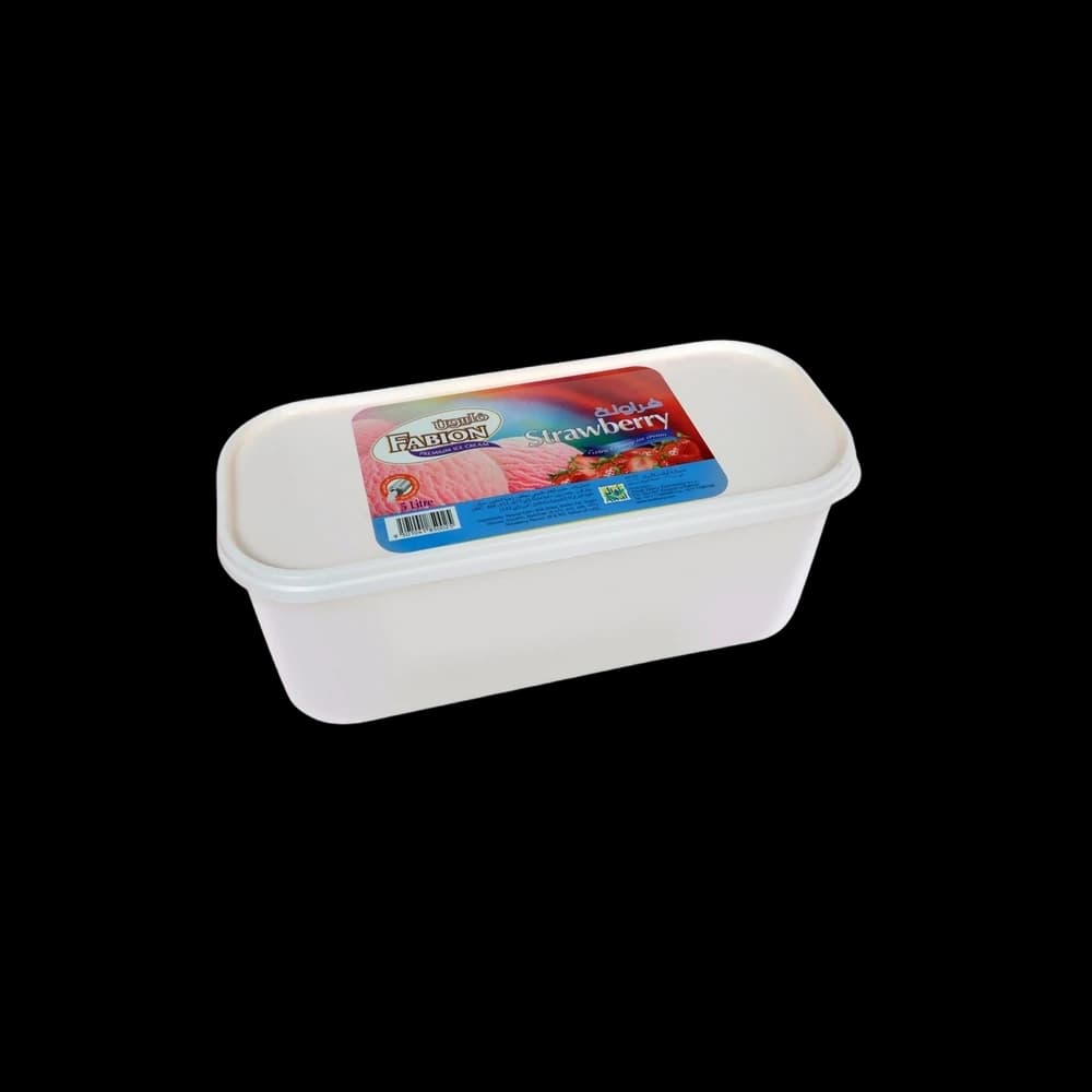 Fabion Strawberry Ice Cream, 5L