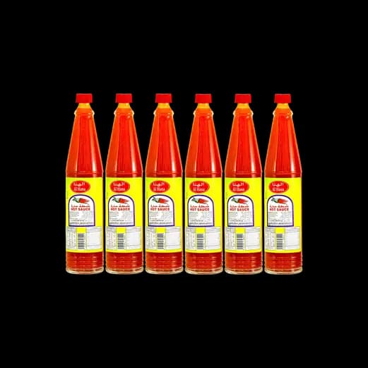 Al Hana Hot Sauce 6 x 88ml