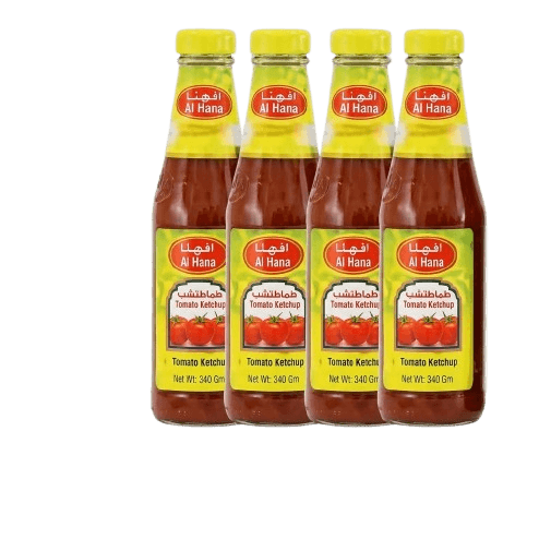 Al Hana Tomato Ketchup 4 x 340g