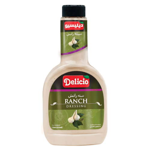 Delicio Ranch Dressing, 532ml