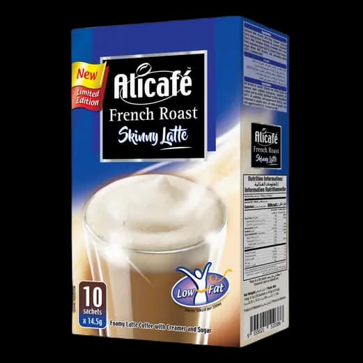 Alicafe Roast Skinny Latte French 10 x, 14.5g